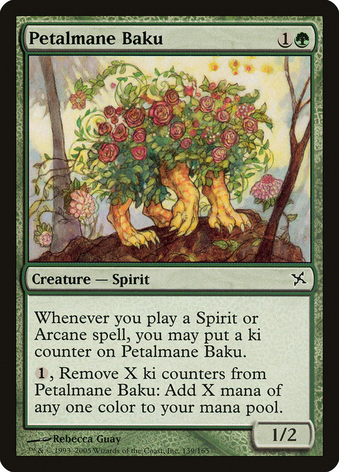 Petalmane Baku [Betrayers of Kamigawa] MTG Single Magic: The Gathering    | Red Claw Gaming