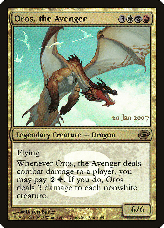 Oros, the Avenger [Planar Chaos Promos] MTG Single Magic: The Gathering    | Red Claw Gaming