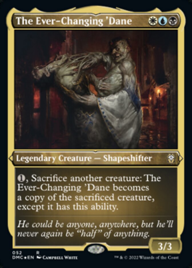 The Ever-Changing 'Dane (Foil Etched) [Dominaria United Commander] MTG Single Magic: The Gathering    | Red Claw Gaming