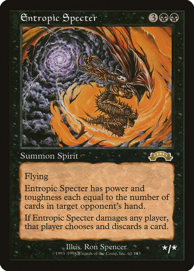 Entropic Specter [Exodus] MTG Single Magic: The Gathering    | Red Claw Gaming