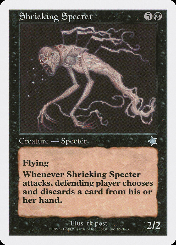Shrieking Specter [Starter 1999] MTG Single Magic: The Gathering    | Red Claw Gaming