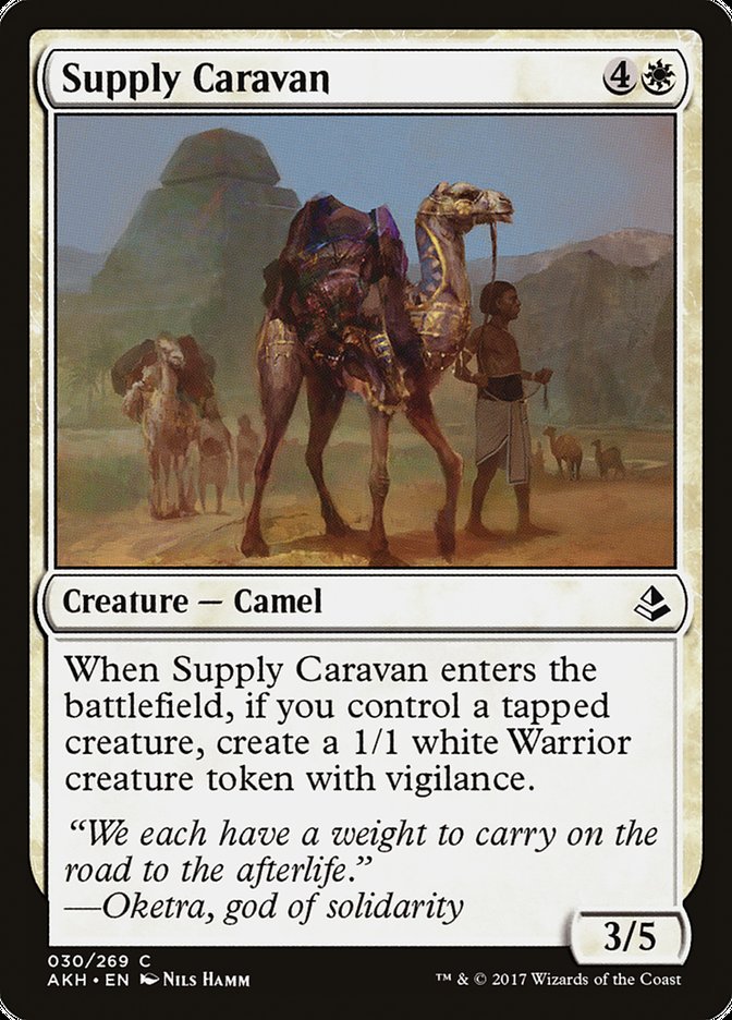 Supply Caravan [Amonkhet] MTG Single Magic: The Gathering    | Red Claw Gaming