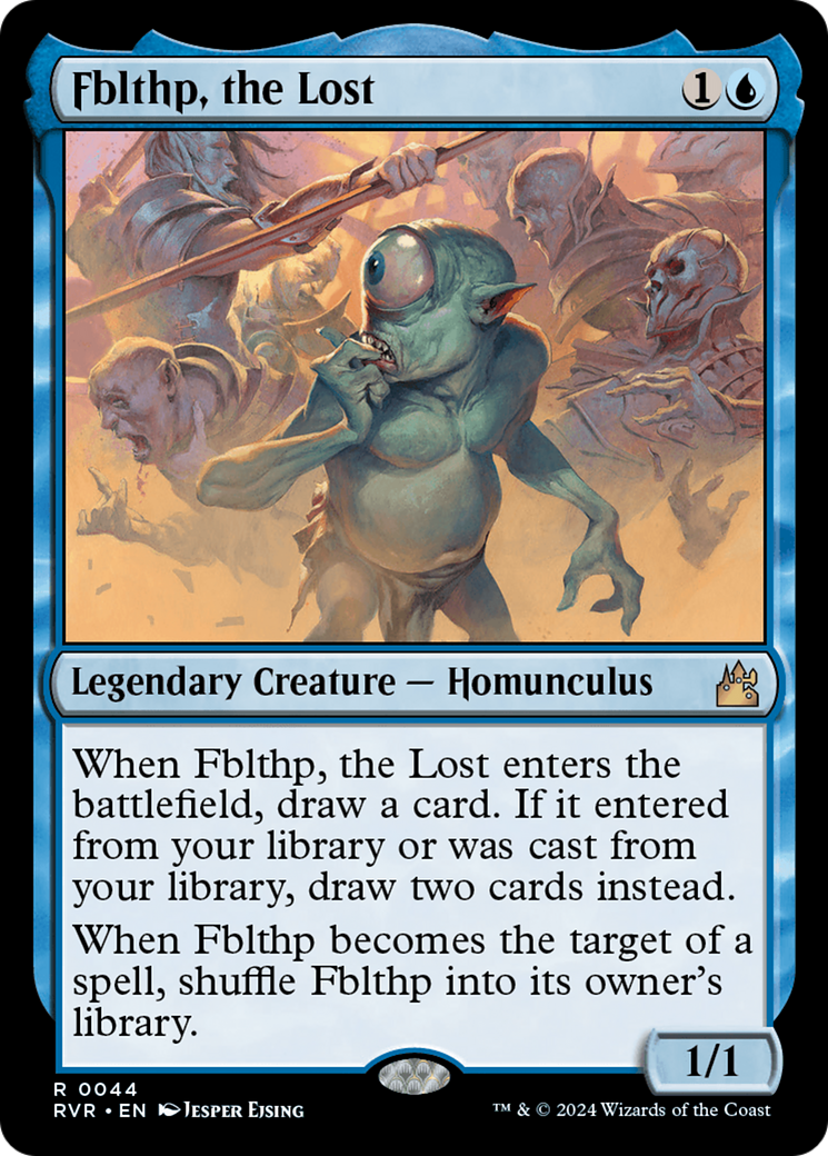 Fblthp, the Lost [Ravnica Remastered] MTG Single Magic: The Gathering    | Red Claw Gaming