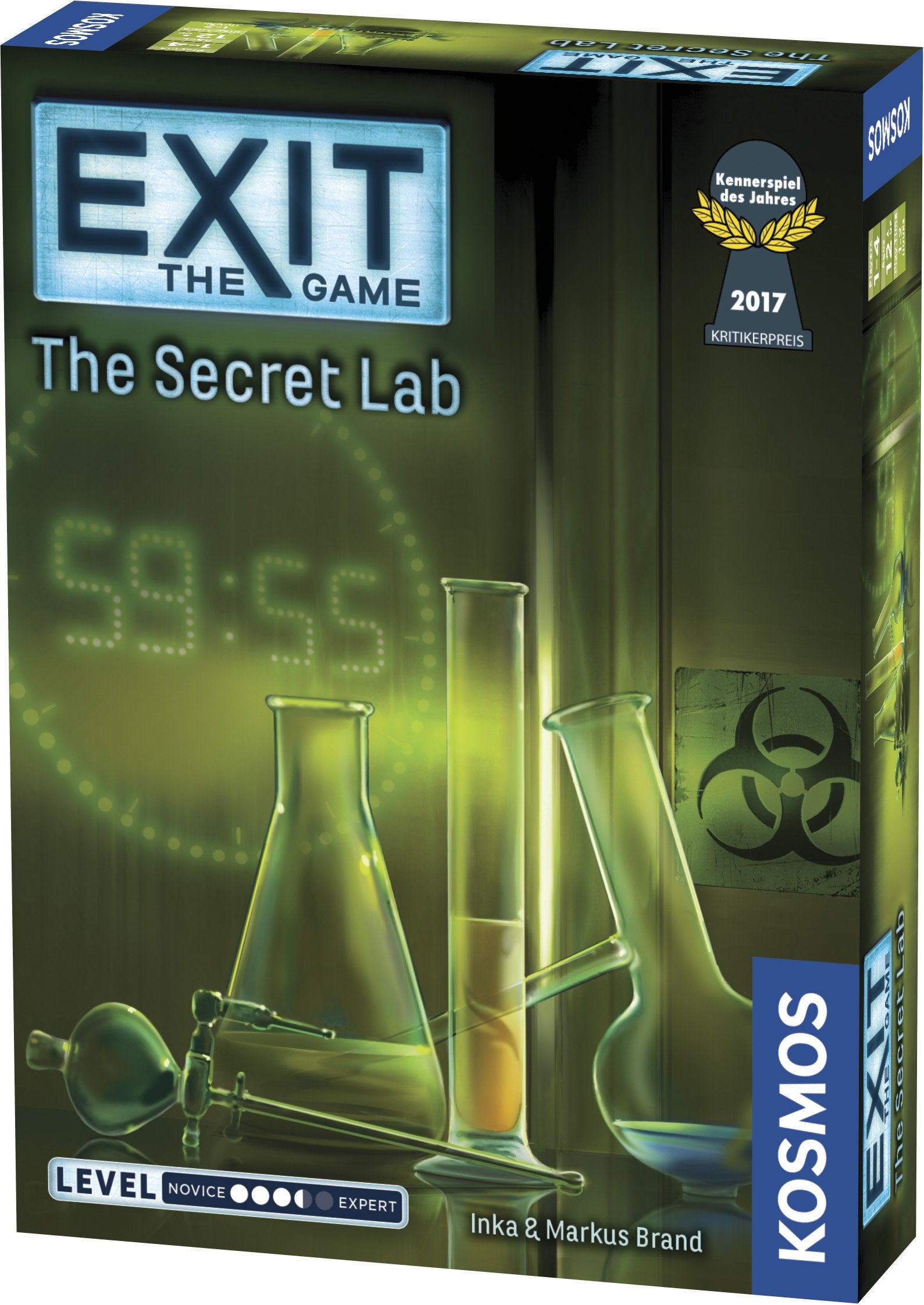 Exit: The Game – The Secret Lab Board Games Kosmos    | Red Claw Gaming
