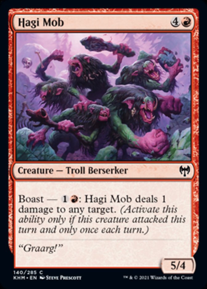 Hagi Mob [Kaldheim] MTG Single Magic: The Gathering    | Red Claw Gaming
