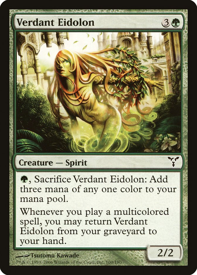 Verdant Eidolon [Dissension] MTG Single Magic: The Gathering    | Red Claw Gaming
