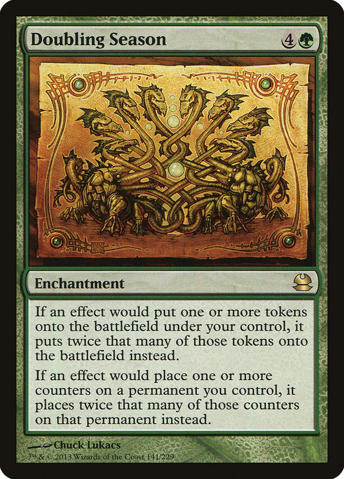 Doubling Season [Modern Masters] MTG Single Magic: The Gathering    | Red Claw Gaming