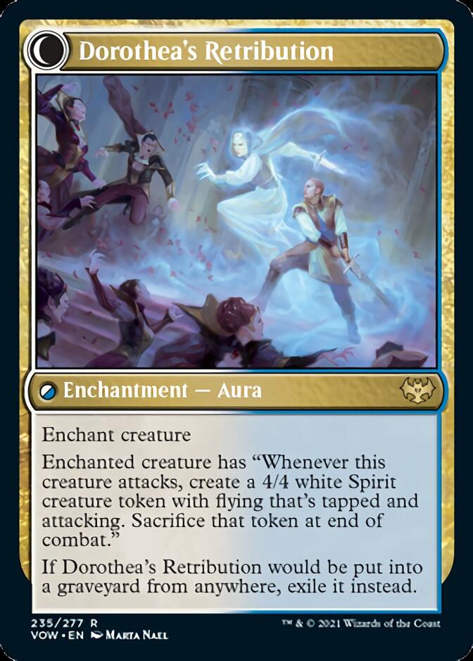 Dorothea, Vengeful Victim // Dorothea's Retribution [Innistrad: Crimson Vow] MTG Single Magic: The Gathering    | Red Claw Gaming