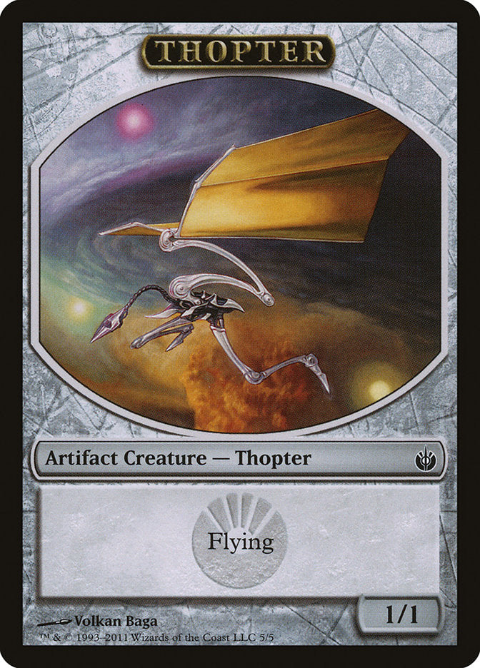 Thopter Token [Mirrodin Besieged Tokens] MTG Single Magic: The Gathering    | Red Claw Gaming