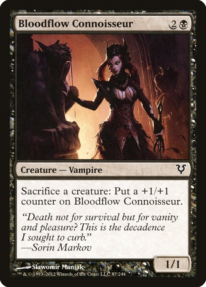 Bloodflow Connoisseur [Avacyn Restored] MTG Single Magic: The Gathering    | Red Claw Gaming