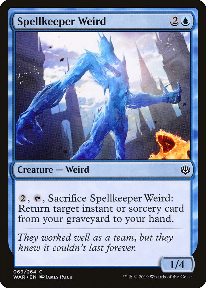 Spellkeeper Weird [War of the Spark] MTG Single Magic: The Gathering    | Red Claw Gaming