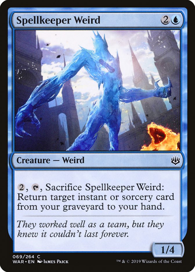 Spellkeeper Weird [War of the Spark] MTG Single Magic: The Gathering    | Red Claw Gaming