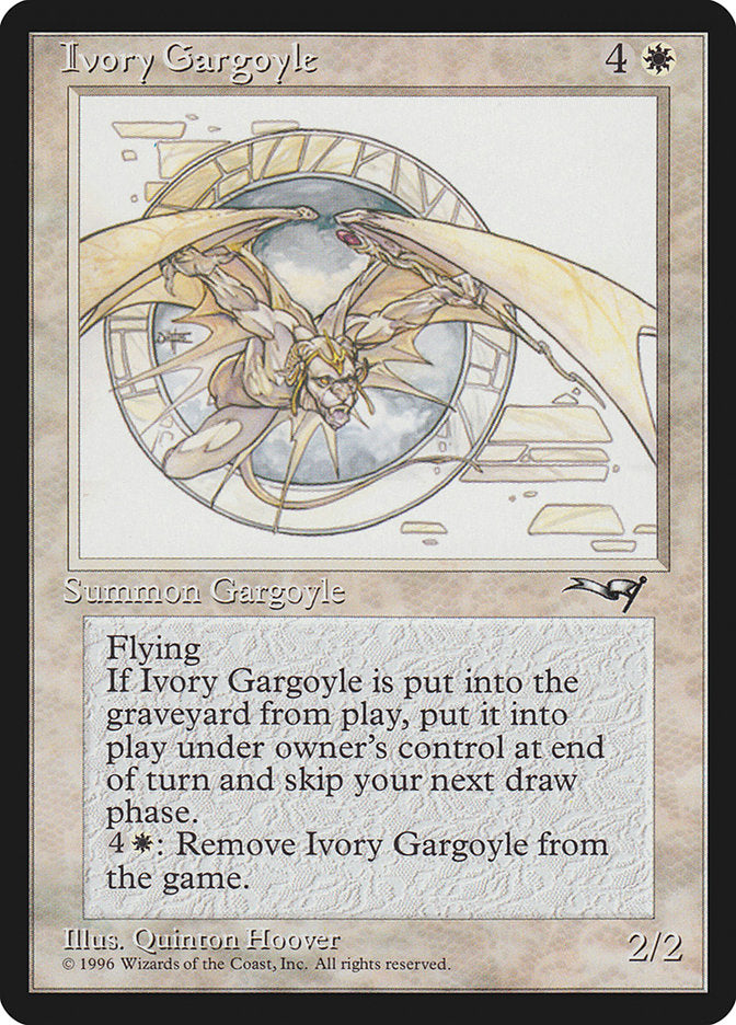 Ivory Gargoyle [Alliances] MTG Single Magic: The Gathering    | Red Claw Gaming
