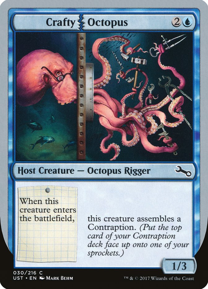 Crafty Octopus [Unstable] MTG Single Magic: The Gathering    | Red Claw Gaming