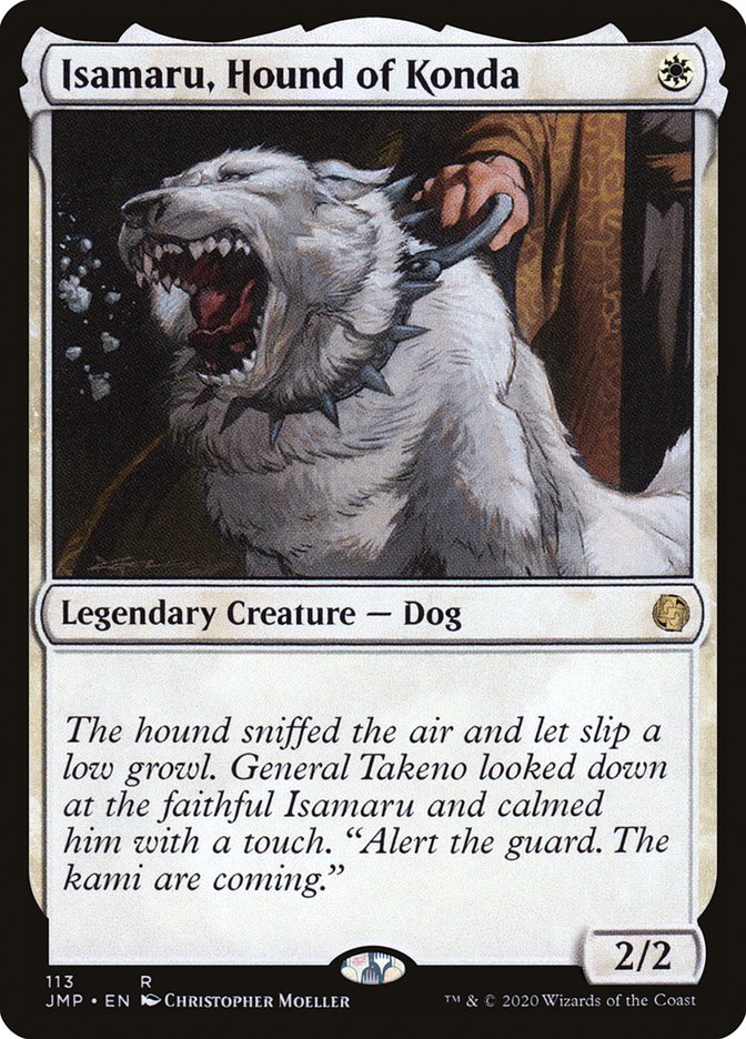 Isamaru, Hound of Konda [Jumpstart] MTG Single Magic: The Gathering    | Red Claw Gaming