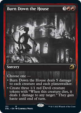 Burn Down the House [Innistrad: Double Feature] MTG Single Magic: The Gathering    | Red Claw Gaming