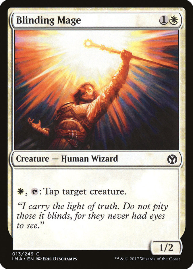 Blinding Mage [Iconic Masters] MTG Single Magic: The Gathering    | Red Claw Gaming