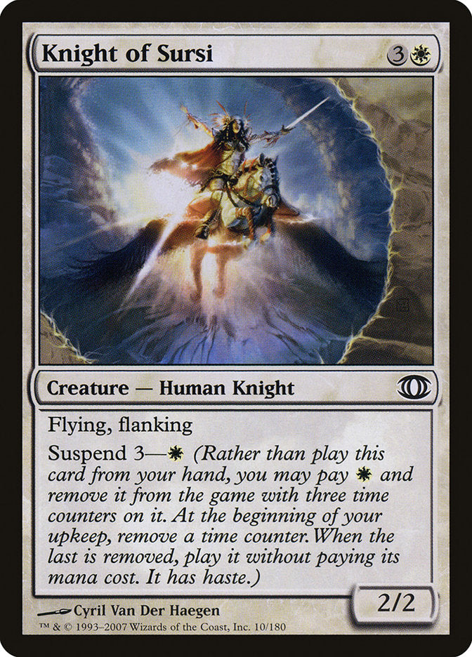 Knight of Sursi [Future Sight] MTG Single Magic: The Gathering    | Red Claw Gaming