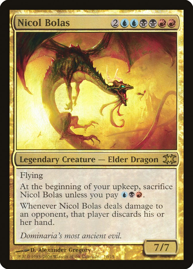 Nicol Bolas [From the Vault: Dragons] MTG Single Magic: The Gathering    | Red Claw Gaming