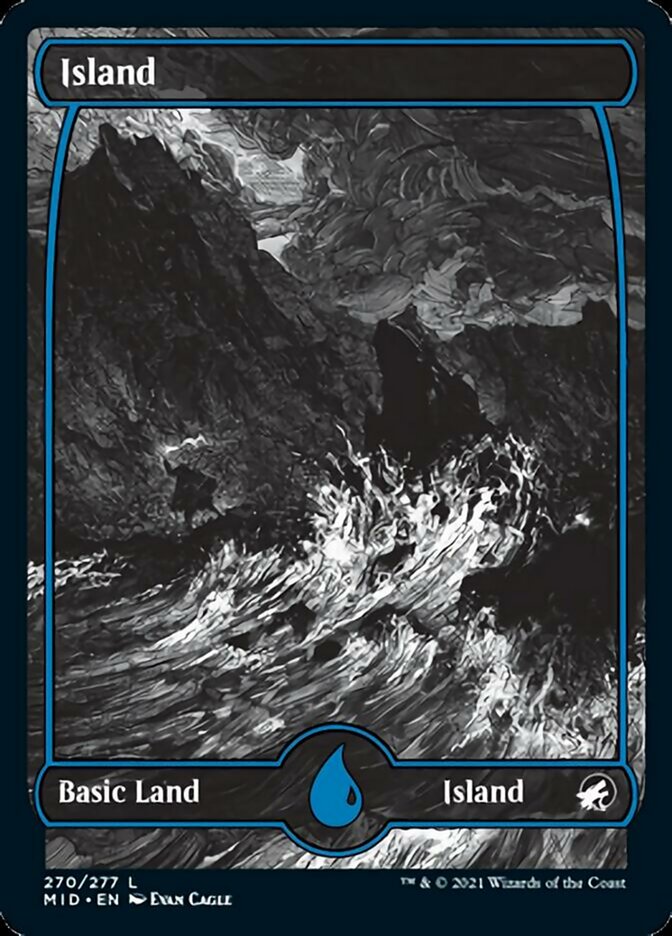 Island (270) [Innistrad: Midnight Hunt] MTG Single Magic: The Gathering    | Red Claw Gaming