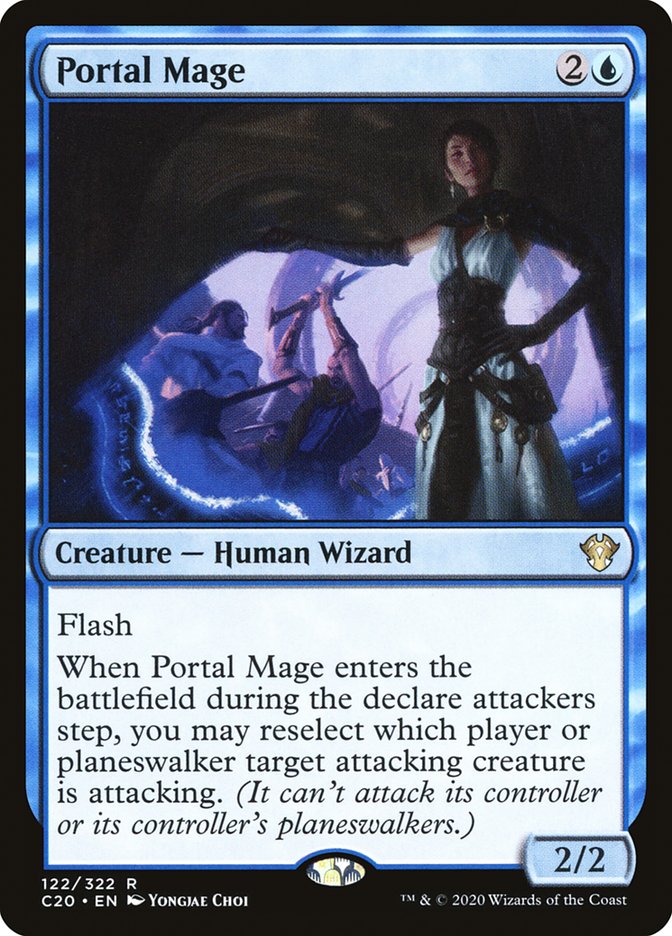 Portal Mage [Commander 2020] MTG Single Magic: The Gathering    | Red Claw Gaming