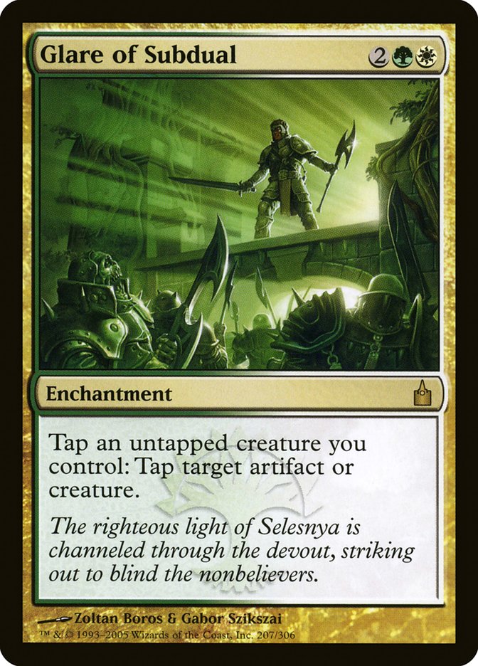 Glare of Subdual [Ravnica: City of Guilds] MTG Single Magic: The Gathering    | Red Claw Gaming