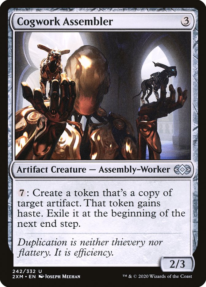 Cogwork Assembler [Double Masters] MTG Single Magic: The Gathering    | Red Claw Gaming
