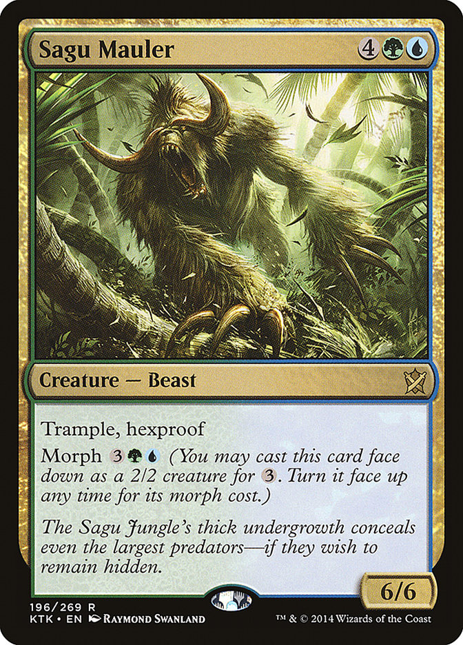 Sagu Mauler [Khans of Tarkir] MTG Single Magic: The Gathering    | Red Claw Gaming