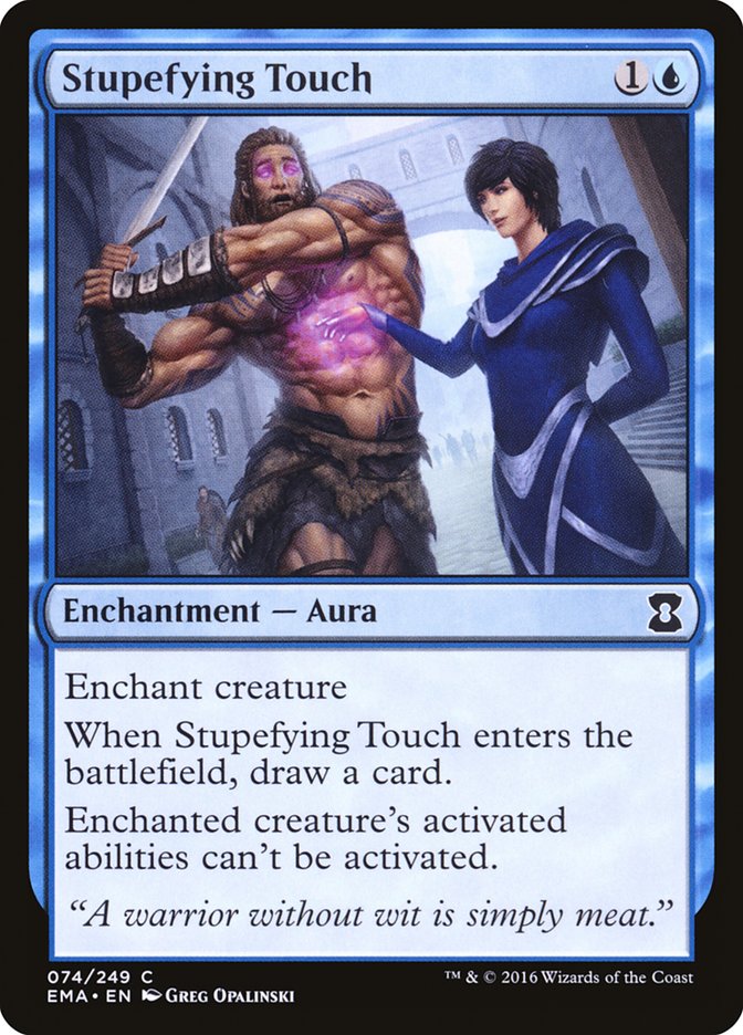 Stupefying Touch [Eternal Masters] MTG Single Magic: The Gathering    | Red Claw Gaming