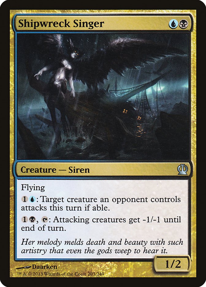 Shipwreck Singer [Theros] MTG Single Magic: The Gathering    | Red Claw Gaming