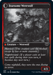 Fearful Villager // Fearsome Werewolf [Innistrad: Double Feature] MTG Single Magic: The Gathering    | Red Claw Gaming