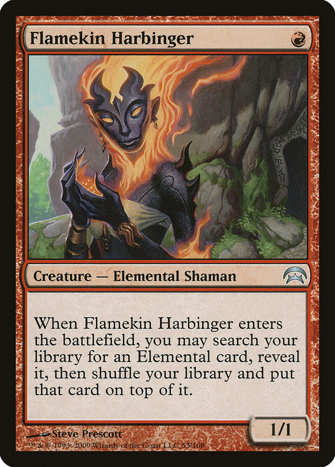 Flamekin Harbinger [Planechase] MTG Single Magic: The Gathering    | Red Claw Gaming