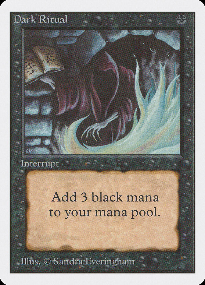 Dark Ritual [Unlimited Edition] MTG Single Magic: The Gathering    | Red Claw Gaming