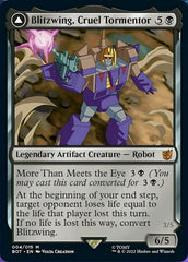 Blitzwing, Cruel Tormentor // Blitzwing, Adaptive Assailant [Transformers] MTG Single Magic: The Gathering    | Red Claw Gaming