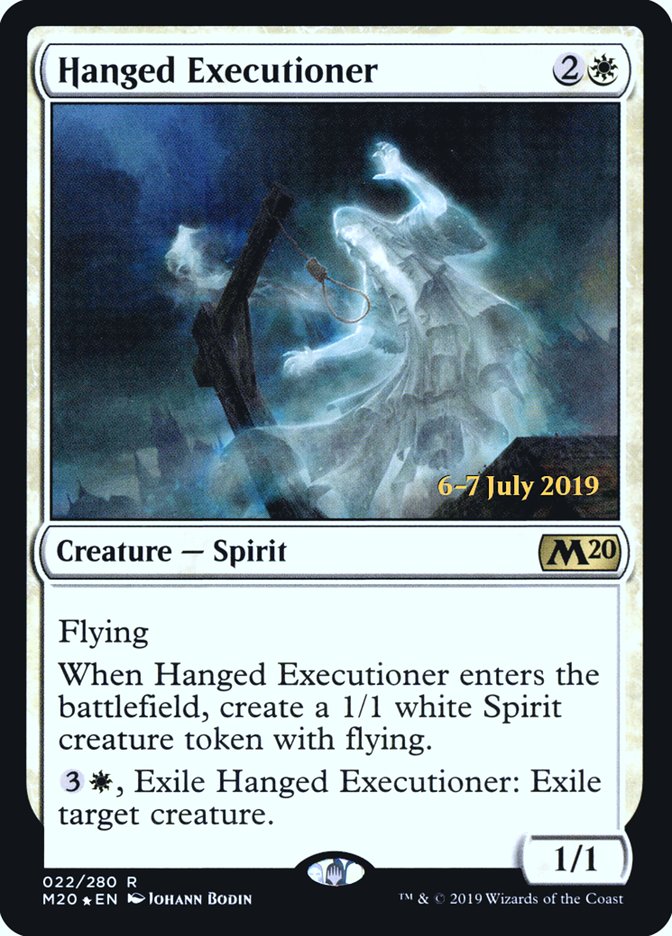 Hanged Executioner [Core Set 2020 Prerelease Promos] MTG Single Magic: The Gathering    | Red Claw Gaming