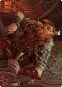 Arni Brokenbrow Art Card [Kaldheim Art Series] MTG Single Magic: The Gathering    | Red Claw Gaming