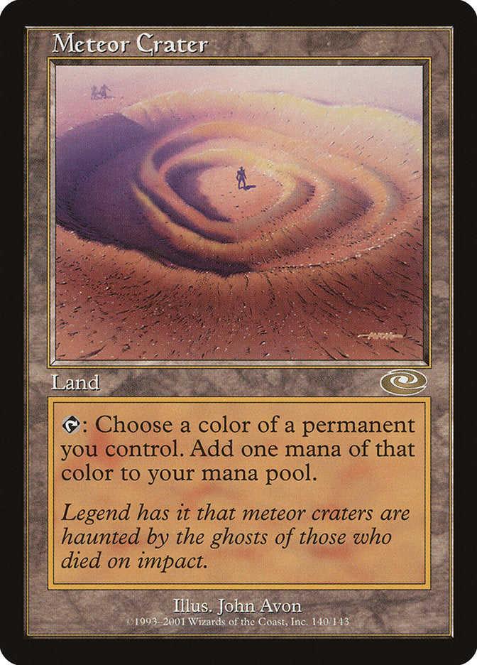 Meteor Crater [Planeshift] MTG Single Magic: The Gathering    | Red Claw Gaming