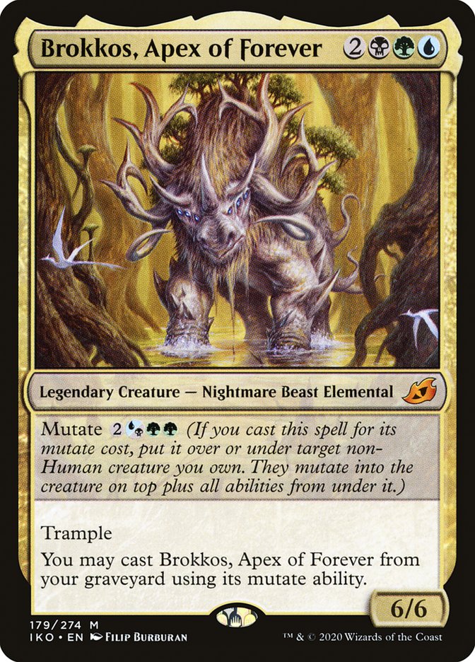 Brokkos, Apex of Forever [Ikoria: Lair of Behemoths] MTG Single Magic: The Gathering    | Red Claw Gaming