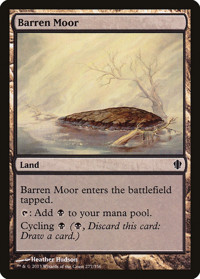 Barren Moor [Commander 2013] MTG Single Magic: The Gathering    | Red Claw Gaming