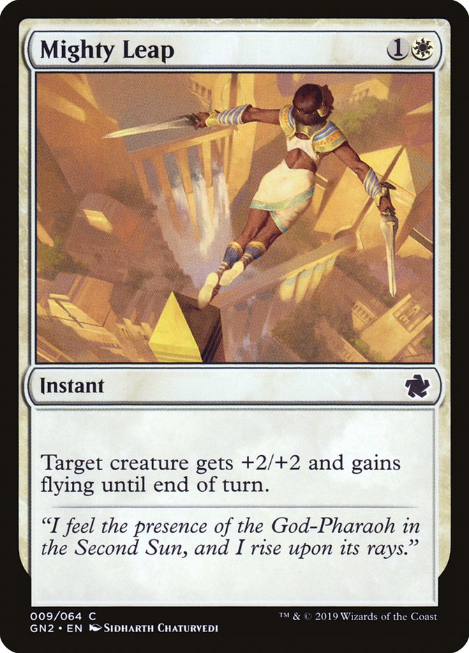 Mighty Leap [Game Night 2019] MTG Single Magic: The Gathering    | Red Claw Gaming