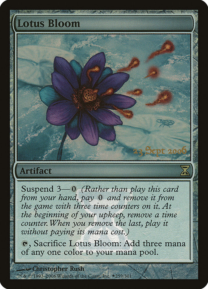Lotus Bloom [Time Spiral Promos] MTG Single Magic: The Gathering    | Red Claw Gaming