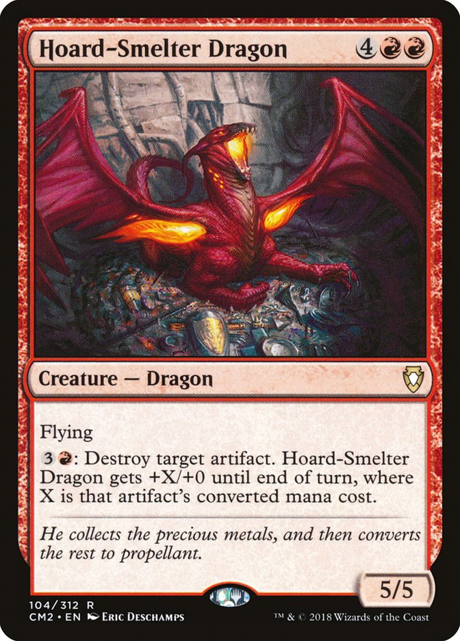 Hoard-Smelter Dragon [Commander Anthology Volume II] MTG Single Magic: The Gathering    | Red Claw Gaming