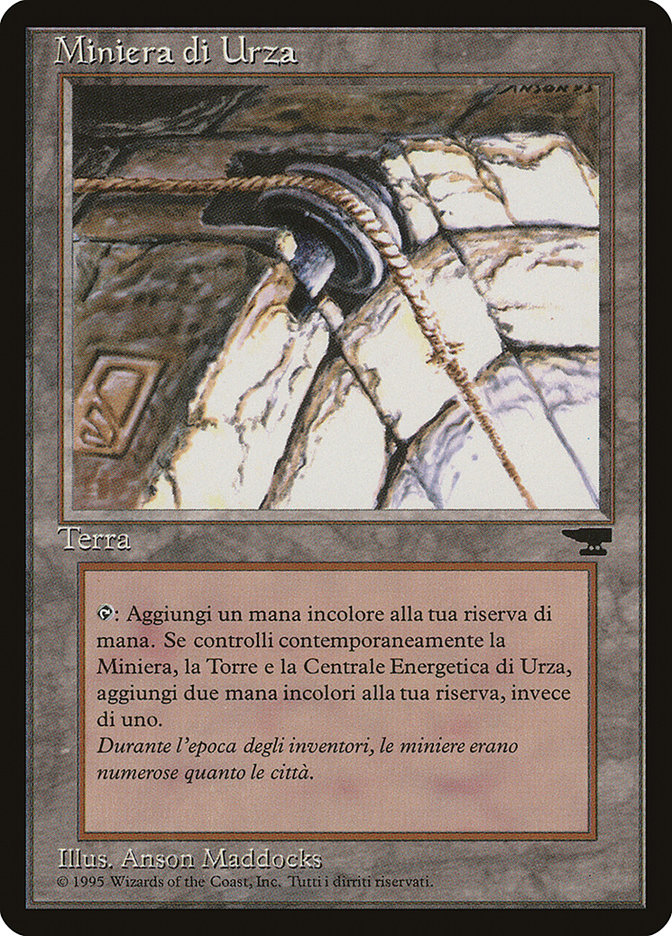 Urza's Mine (Tower) (Italian) - "Miniera di Urza" [Rinascimento] MTG Single Magic: The Gathering    | Red Claw Gaming