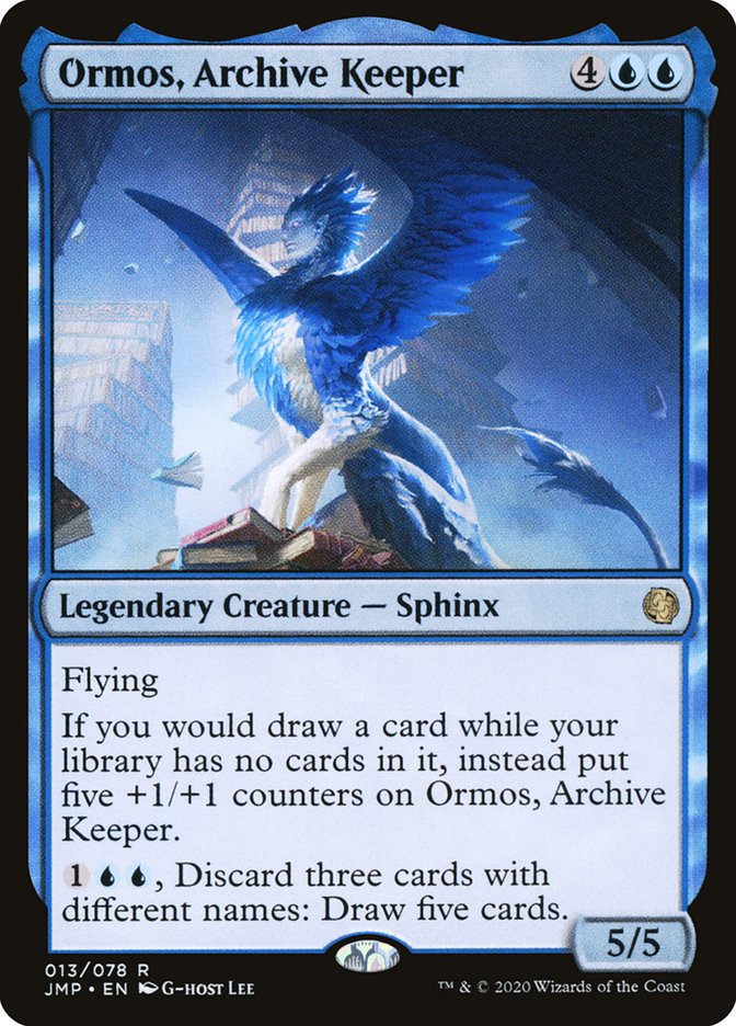 Ormos, Archive Keeper [Jumpstart] MTG Single Magic: The Gathering    | Red Claw Gaming