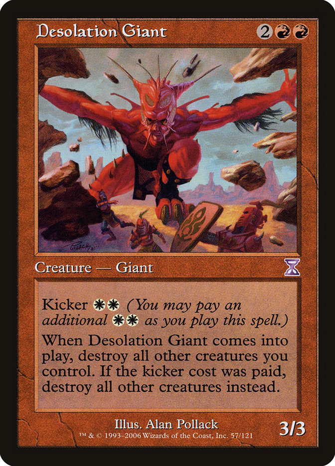 Desolation Giant [Time Spiral Timeshifted] MTG Single Magic: The Gathering    | Red Claw Gaming