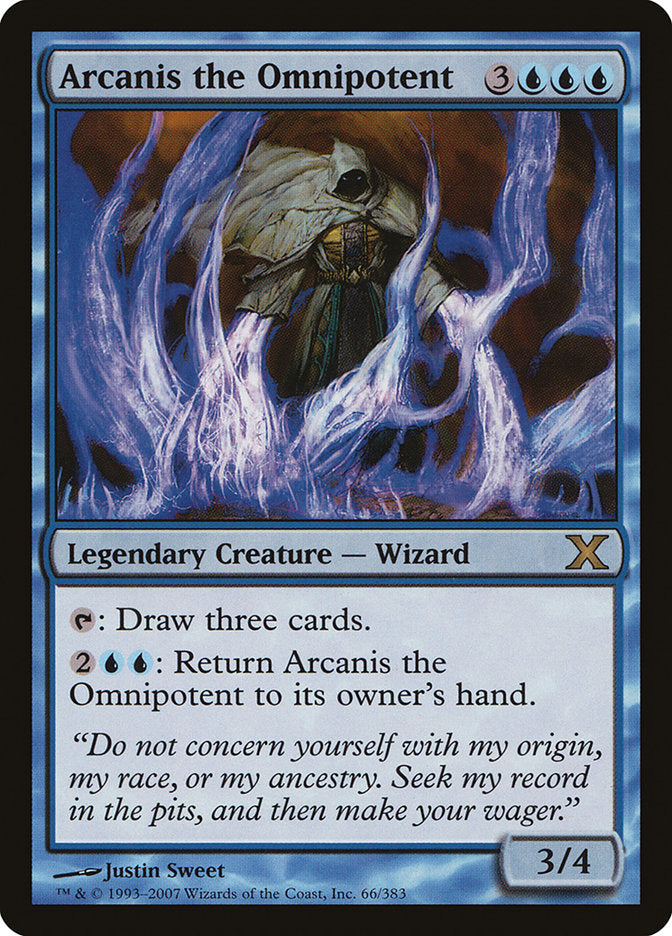 Arcanis the Omnipotent [Tenth Edition] MTG Single Magic: The Gathering    | Red Claw Gaming