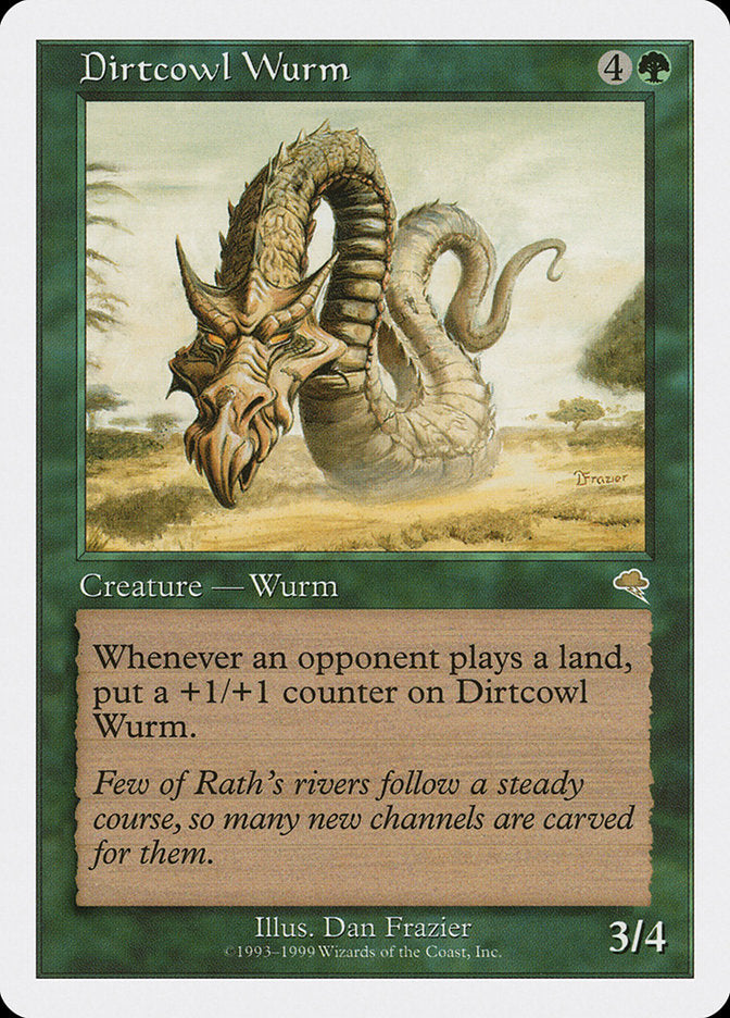 Dirtcowl Wurm [Battle Royale] MTG Single Magic: The Gathering    | Red Claw Gaming