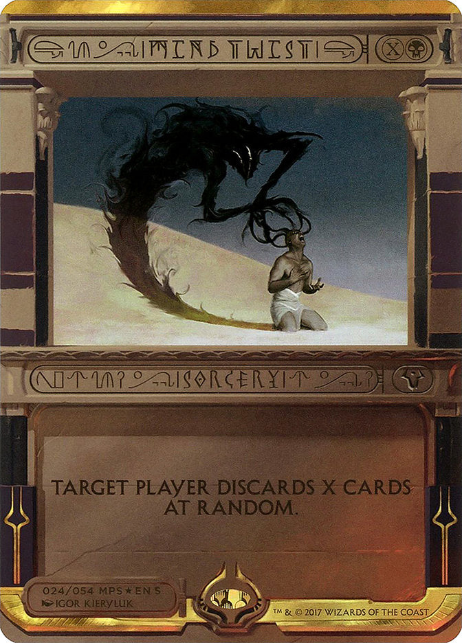 Mind Twist (Invocation) [Amonkhet Invocations] MTG Single Magic: The Gathering    | Red Claw Gaming