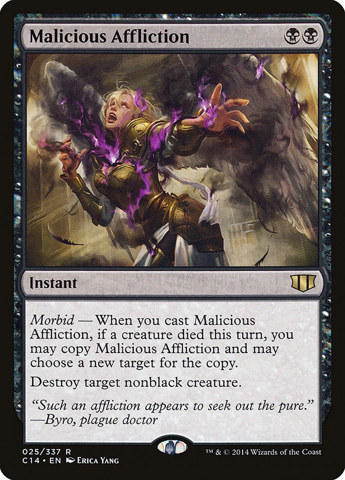 Malicious Affliction [Commander 2014] MTG Single Magic: The Gathering    | Red Claw Gaming