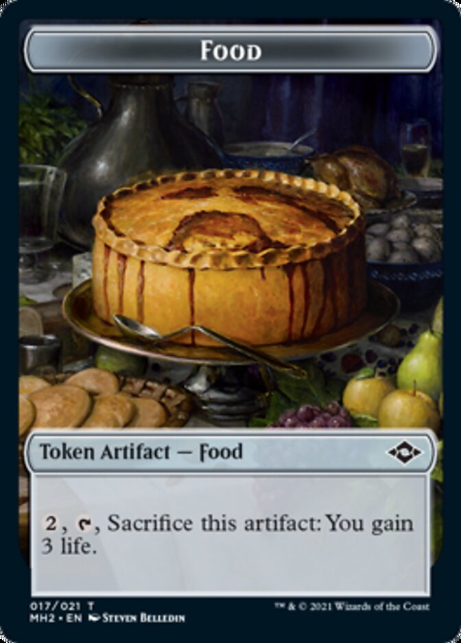 Food (17) // Thopter Double-Sided Token [Modern Horizons 2 Tokens] MTG Single Magic: The Gathering    | Red Claw Gaming